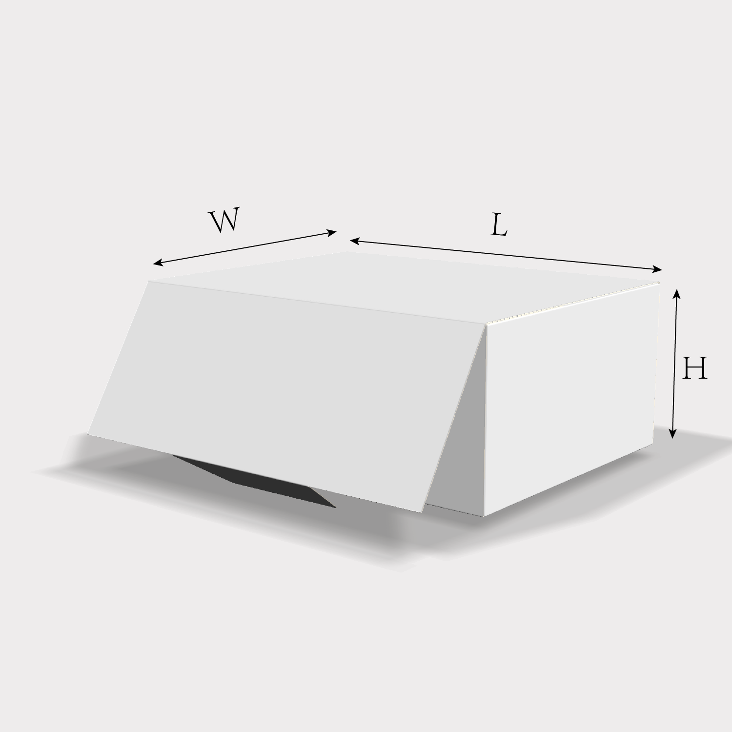 Custom envelope package type 2138 size guidelines