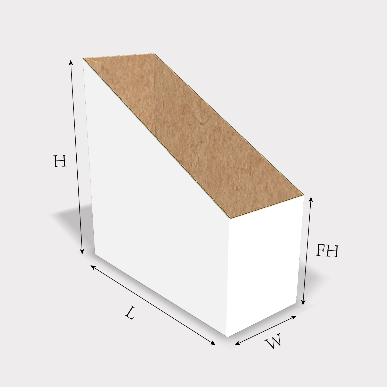Custom envelope package type 2143 size guidelines