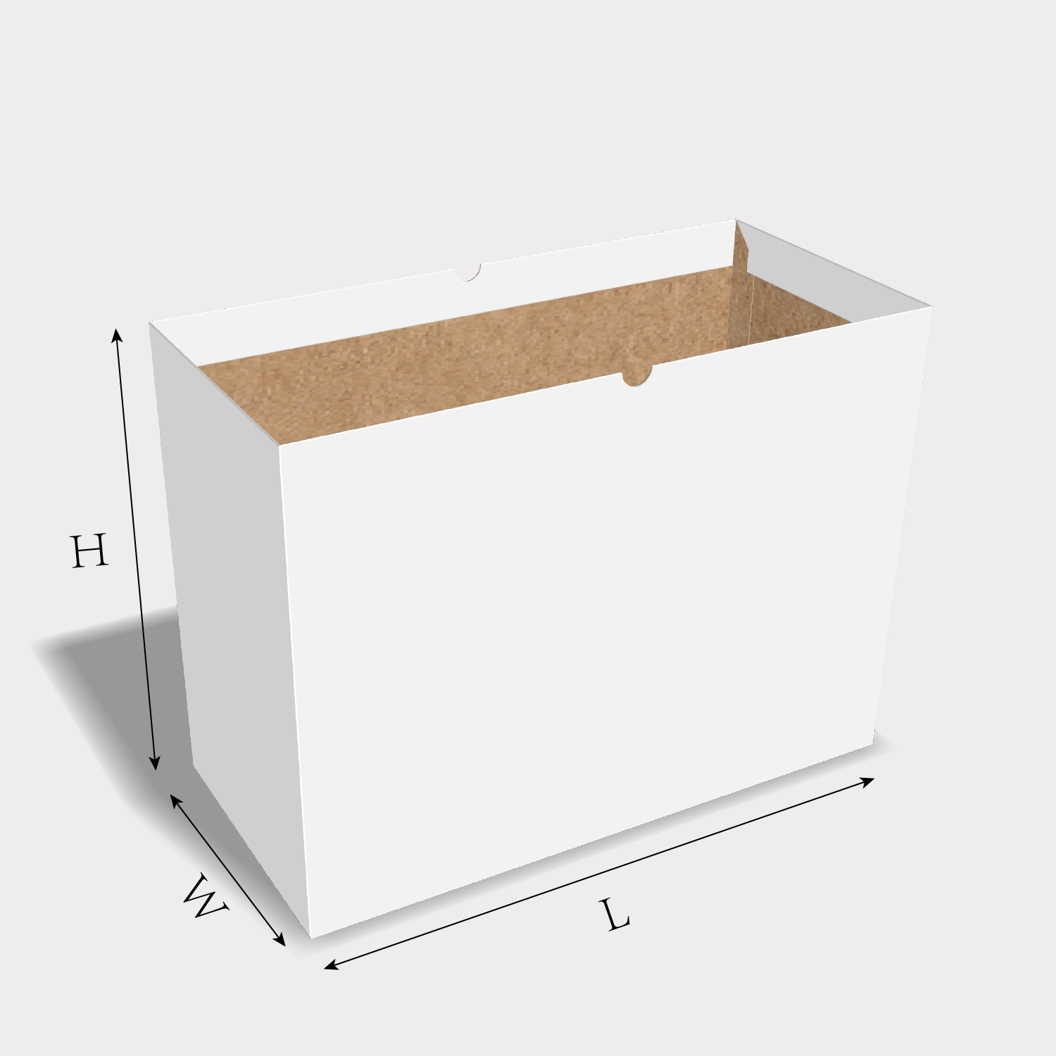 Custom envelope package type 2150 size guidelines