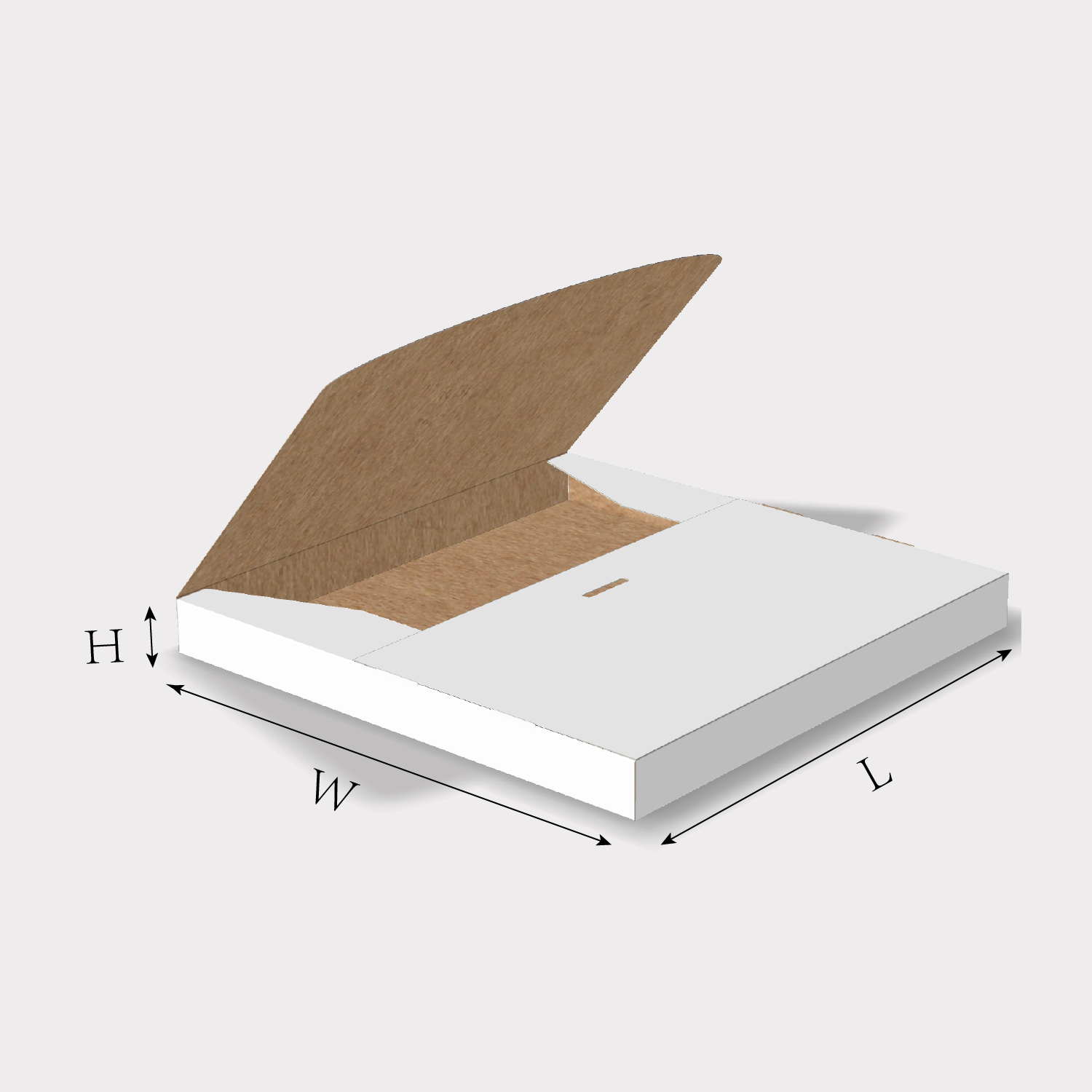Custom envelope package type 2145 size guidelines