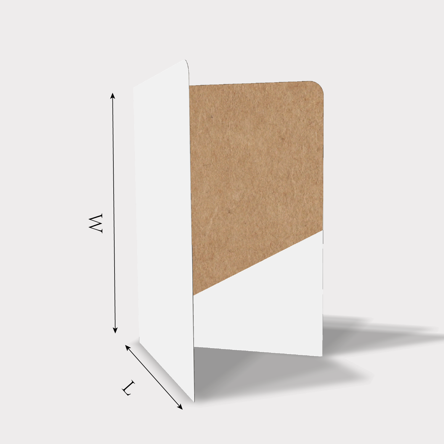 Custom envelope package type 2157 size guidelines