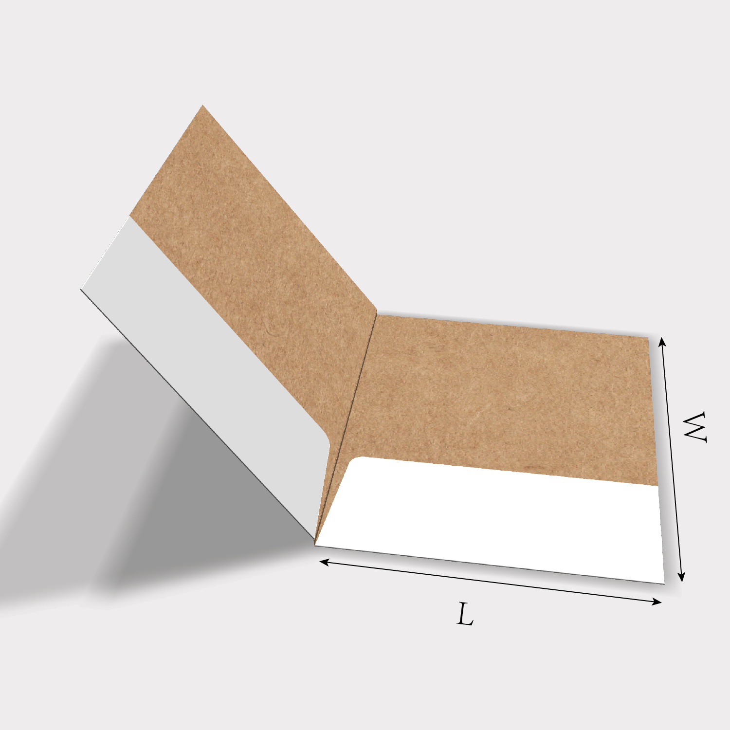 Custom envelope package type 2114 size guidelines