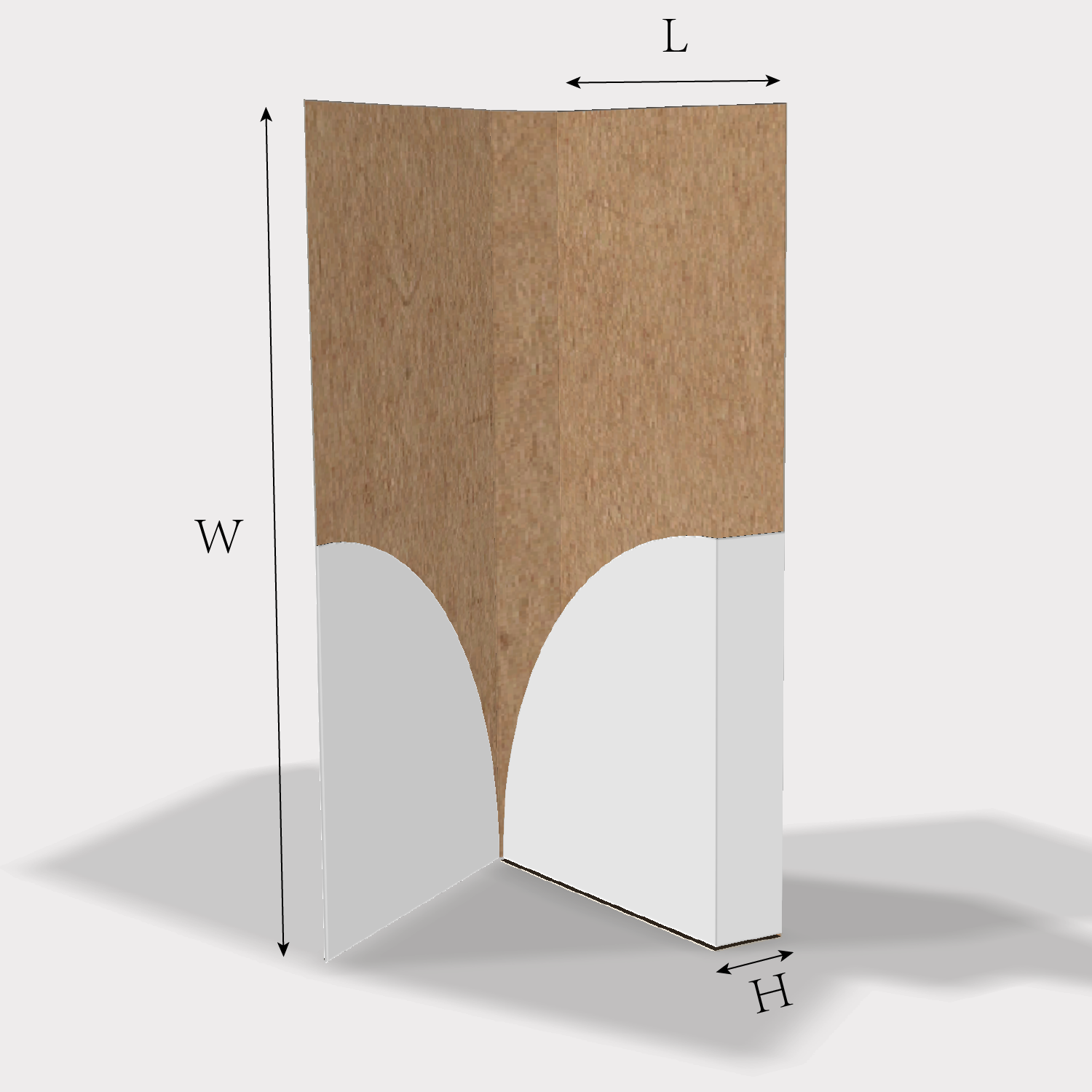 Custom envelope package type 2118 size guidelines