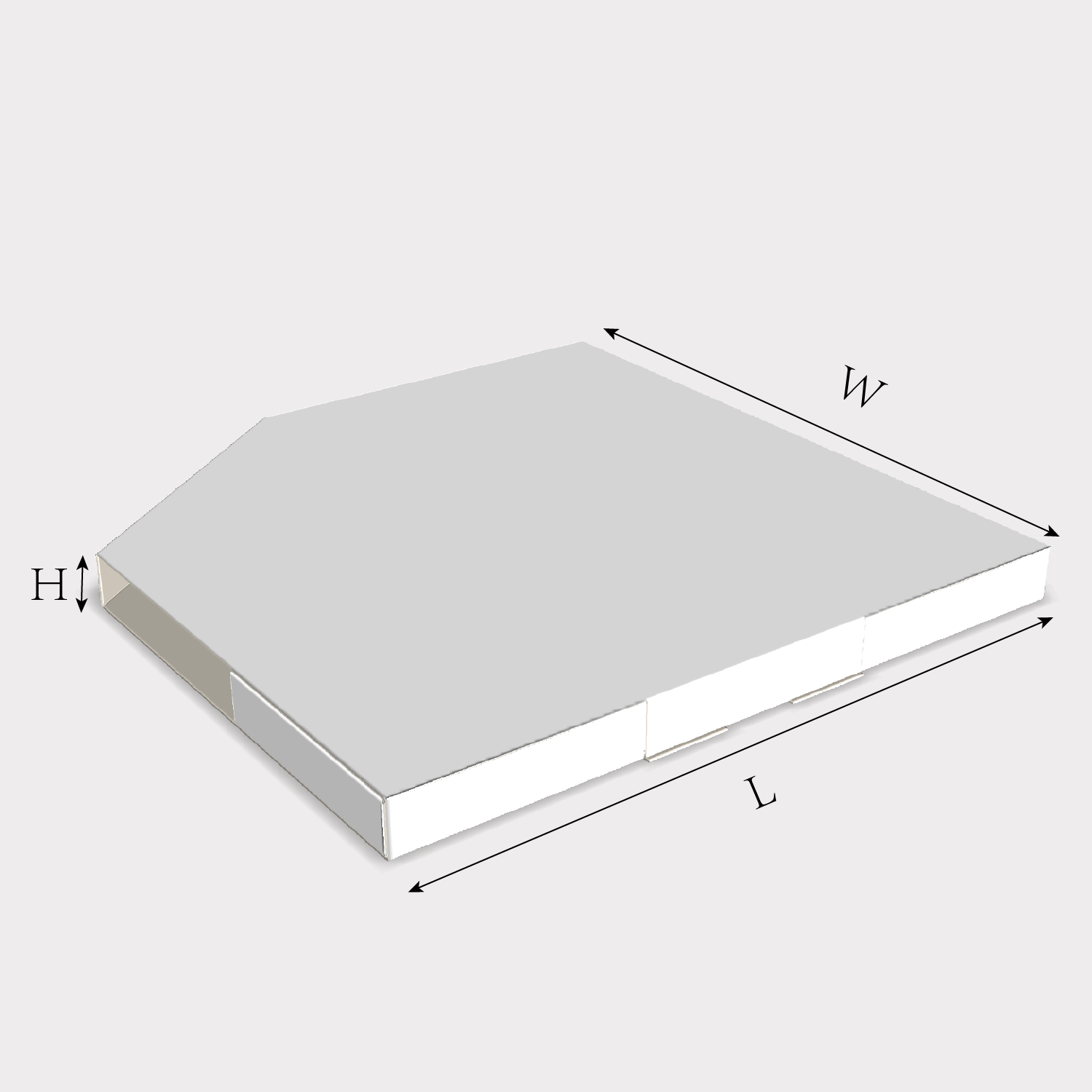 Custom envelope package type 2121 size guidelines