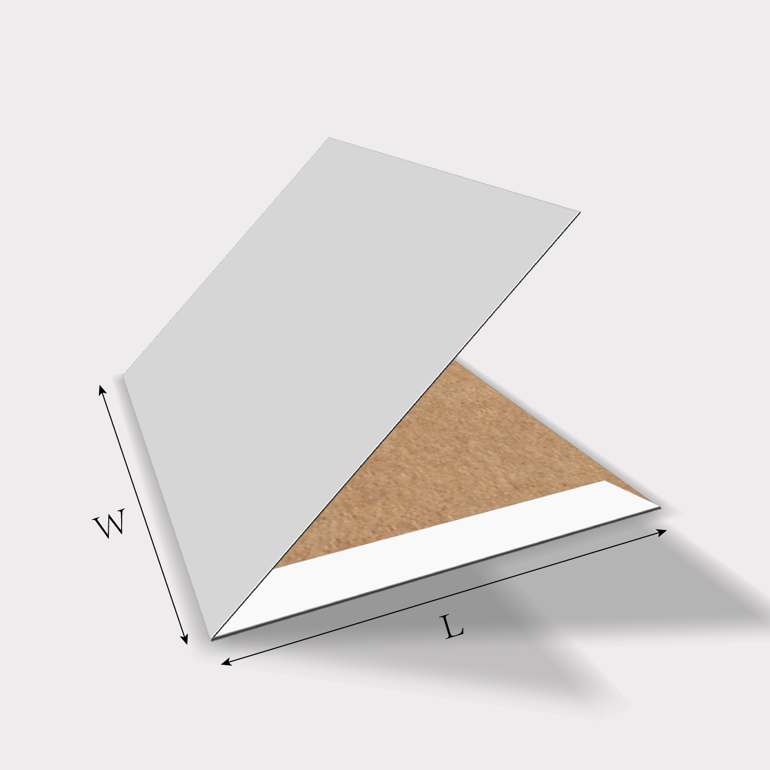 Custom envelope package type 2122 size guidelines