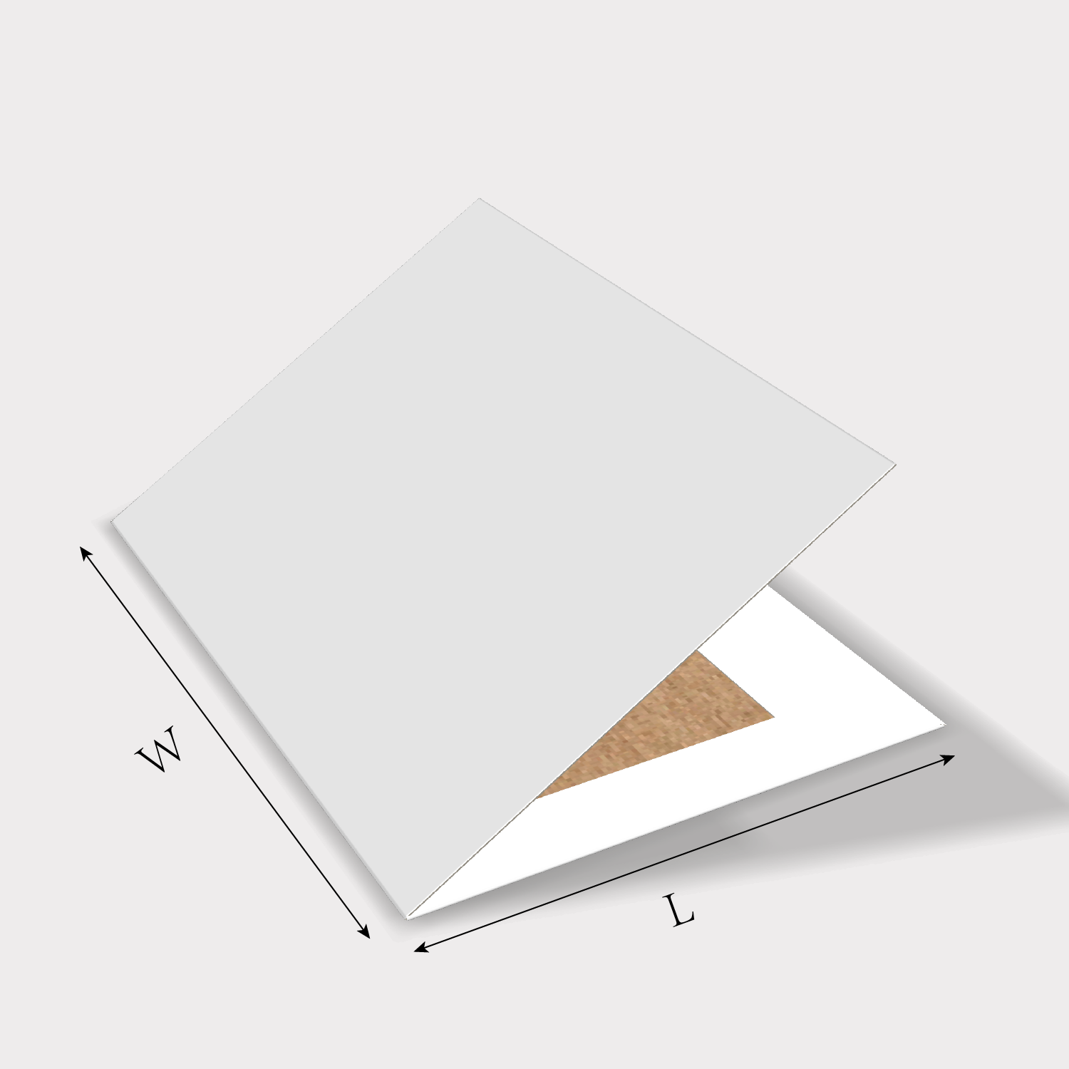 Custom envelope package type 2123 size guidelines