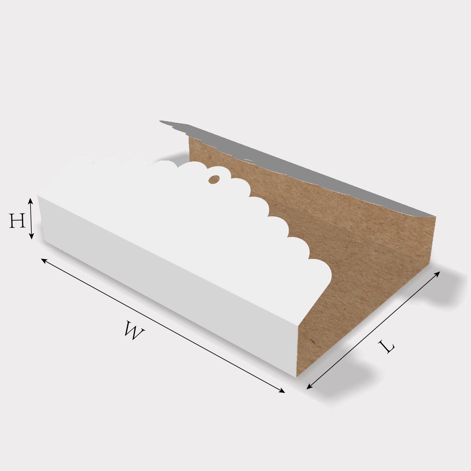 Custom envelope package type 2125 size guidelines