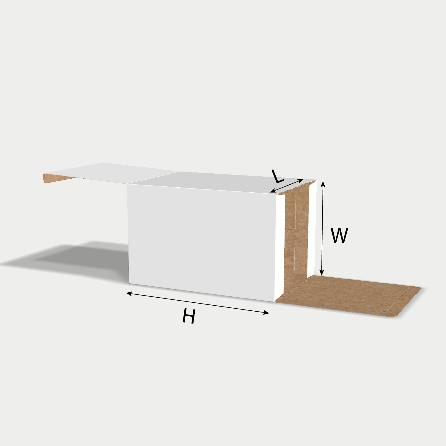  custom reverse tuck end folding box with dural compartments size guidelines 10038
