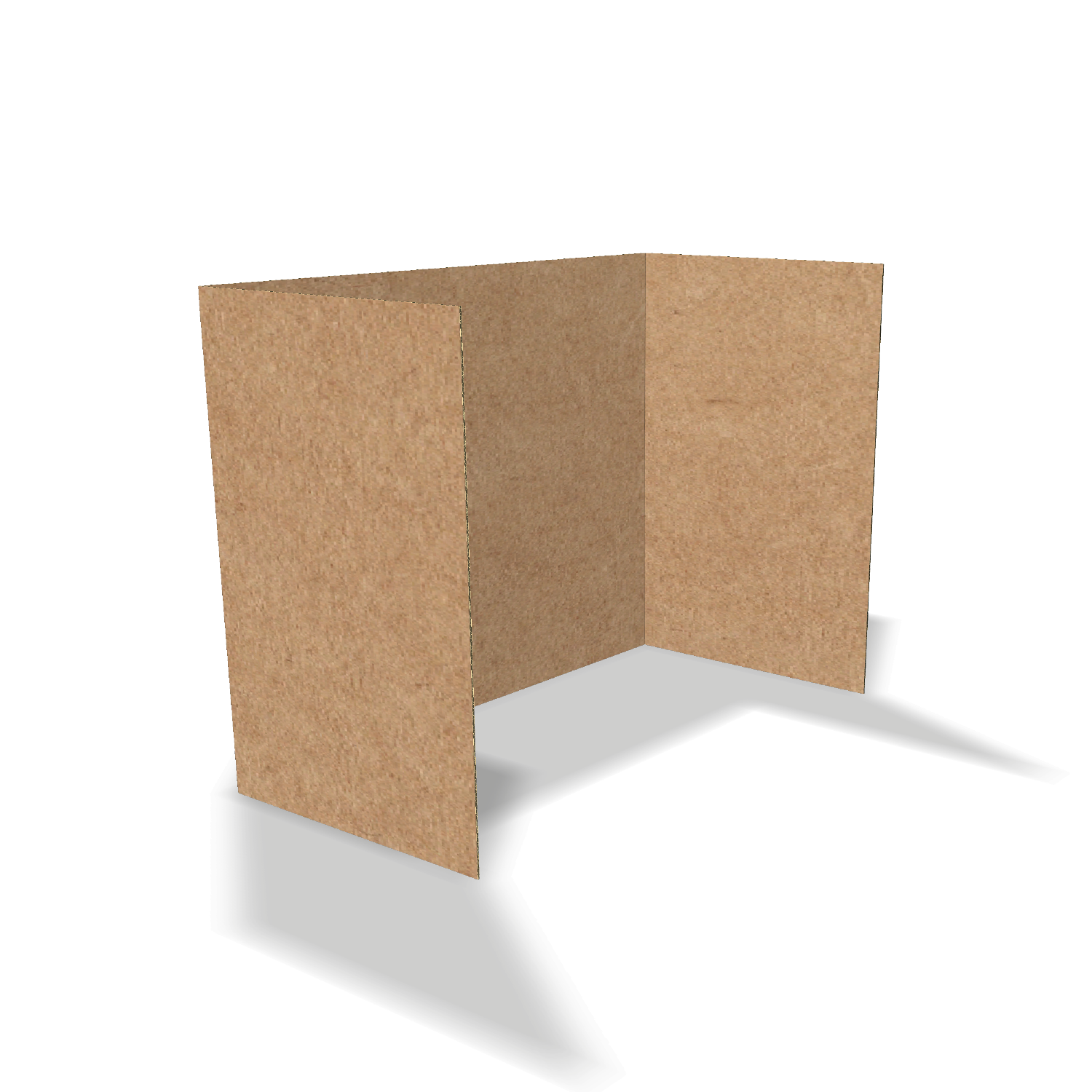 Two-dimensional FEFCO 0112 vector dieline diagram alongside a 3D folded mockup of the custom cardboard box design