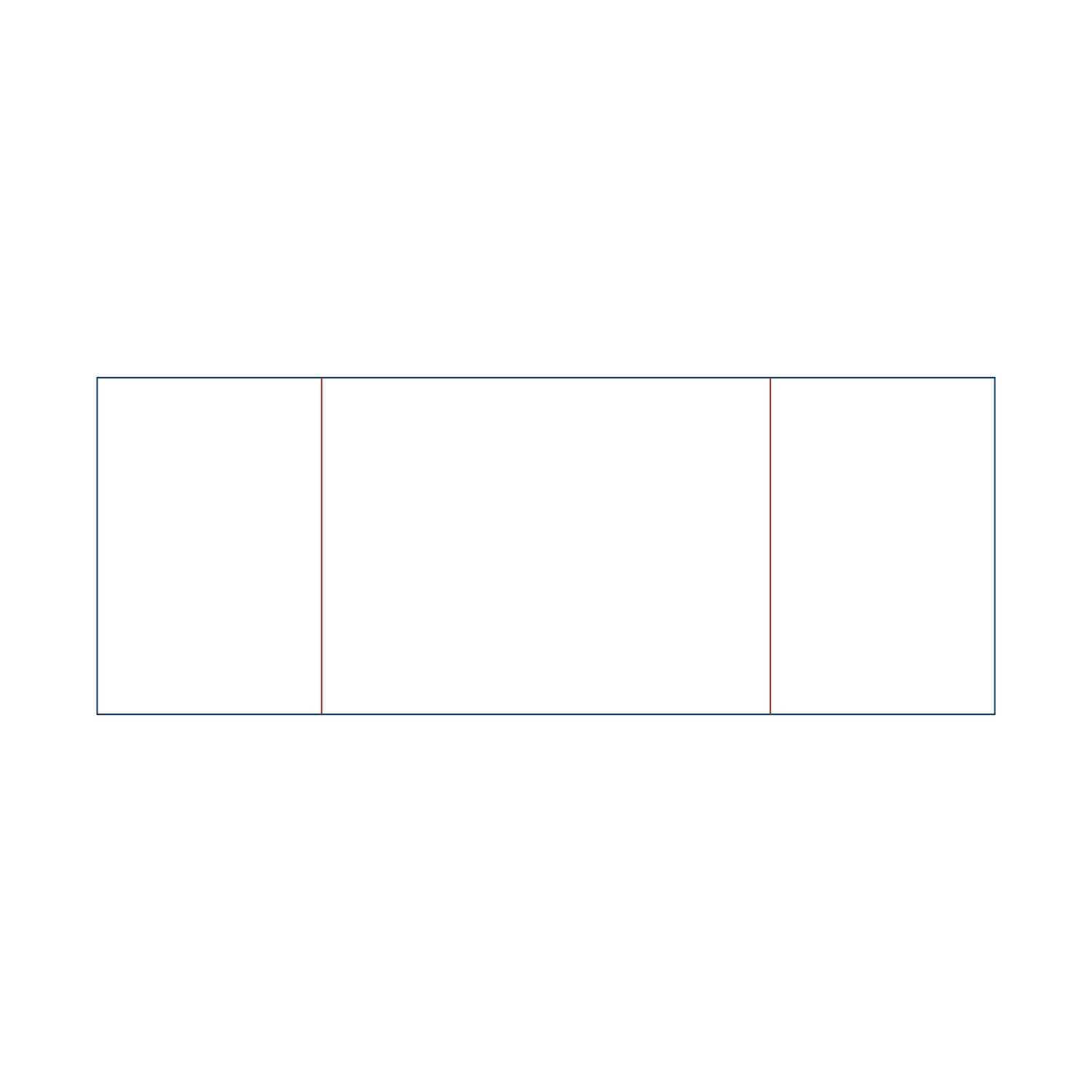 Online parametric dieline maker interface generating a custom FEFCO type 0112 double-crimped cardboard insert template.