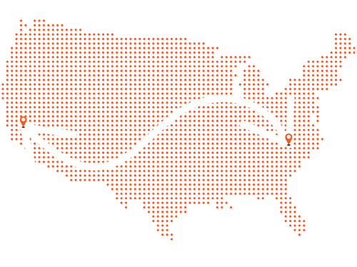 California to North Carolina Auto Transport