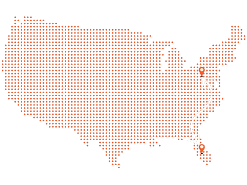 Pennsylvania to Florida Auto Transport