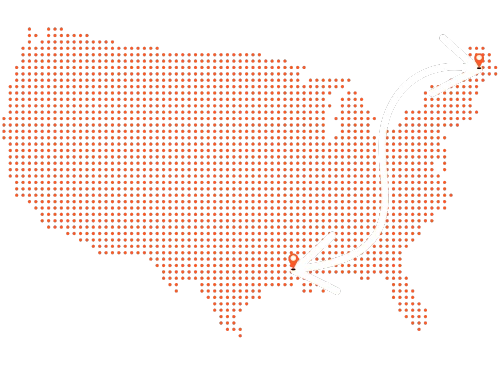 Louisiana to Maine Auto Transport   