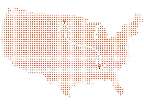 Alabama to North Dakota Auto Transport