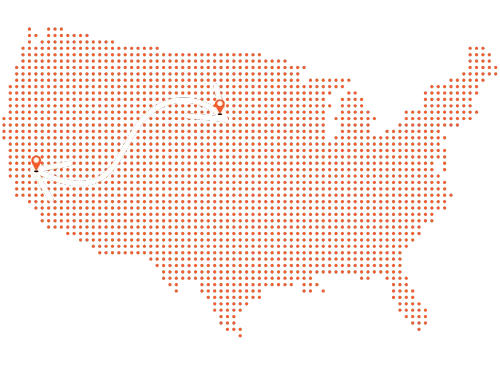 California to South Dakota Auto Transport