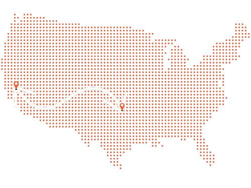 California to Oklahoma Auto Transport