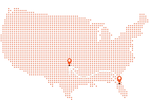 Tulsa to Orlando Auto Transport