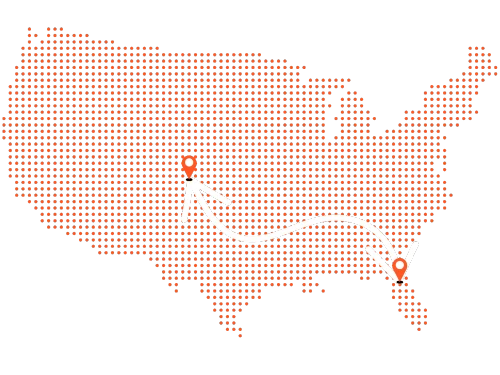 Denver to Jacksonville Auto Transport