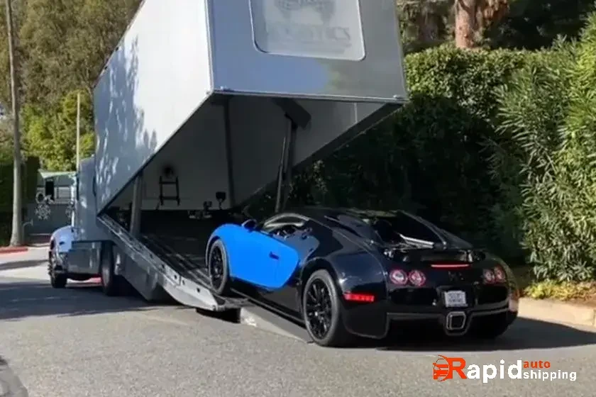 Auto shipping services for Bugatti