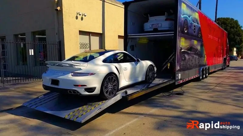 Auto shipping services for Porsche