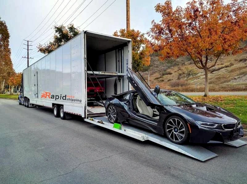 Auto shipping services for BMW