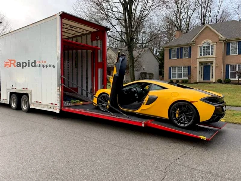 Auto shipping services for McLaren