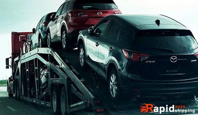 Auto shipping services for Mazda