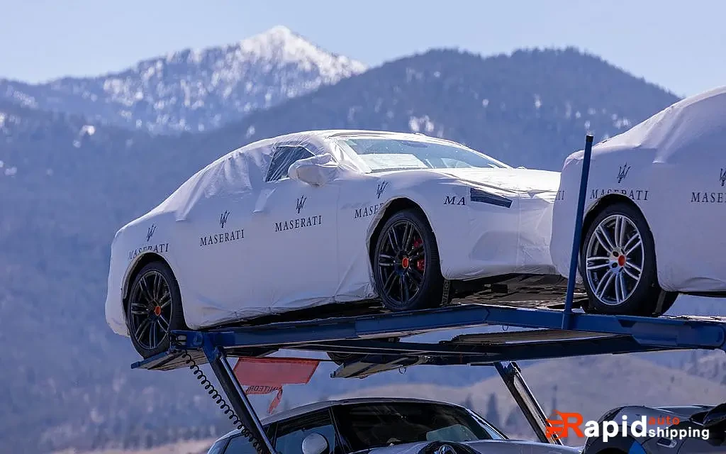 Auto shipping services for Maserati
