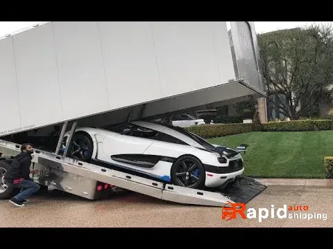 Auto shipping services for Koenigsegg