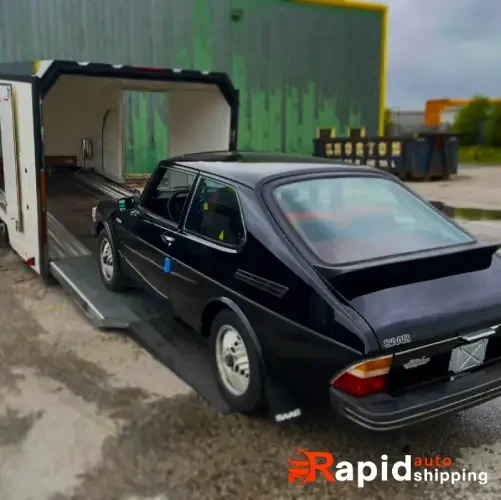 Auto shipping services for Saab