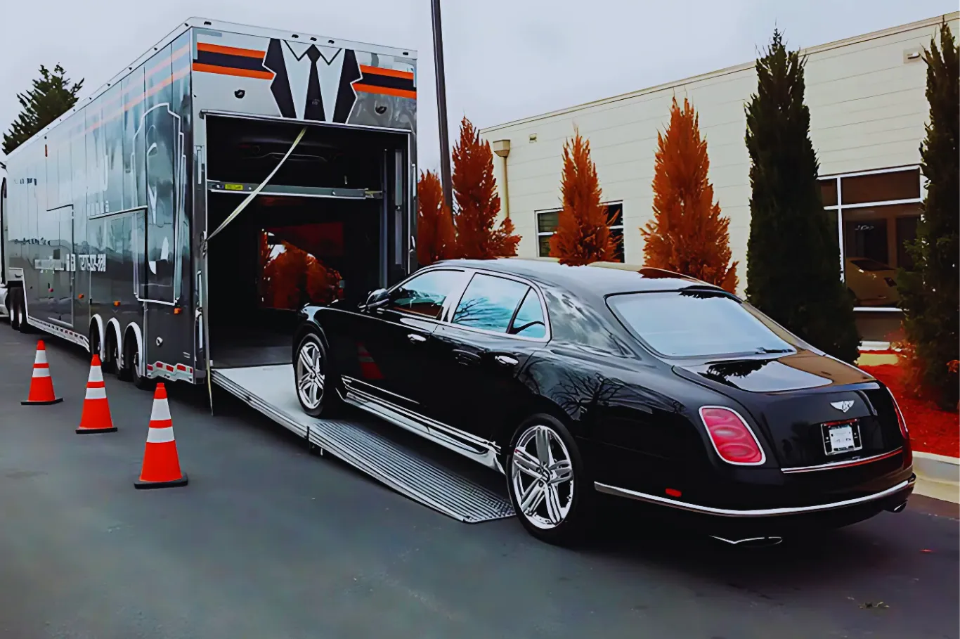 Auto shipping services for Bentley