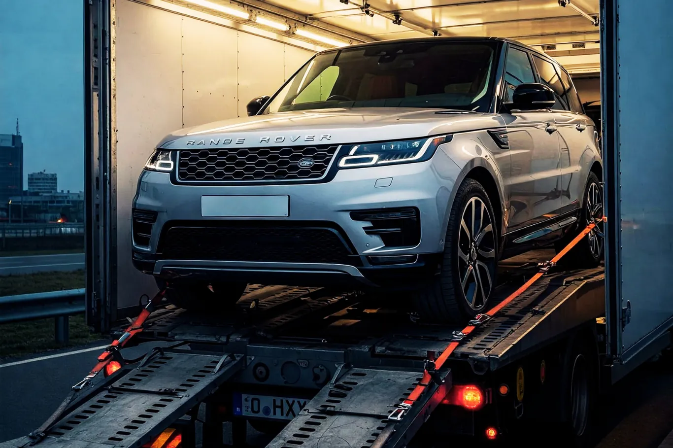 Auto shipping services for Land Rover