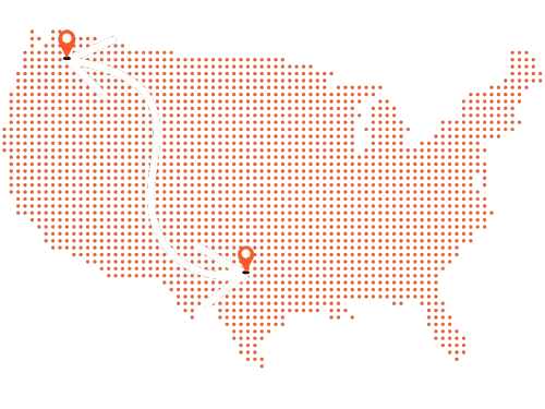 Seattle to Dallas Auto Transport