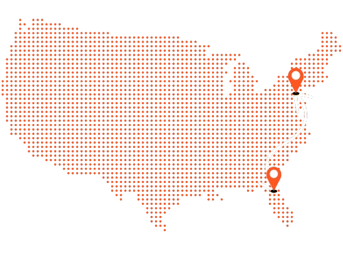 New Jersey to Florida Auto Transport 