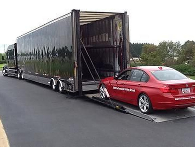 Vehicle delivered for Real Time Moving during their Rapid Auto Shipping experience