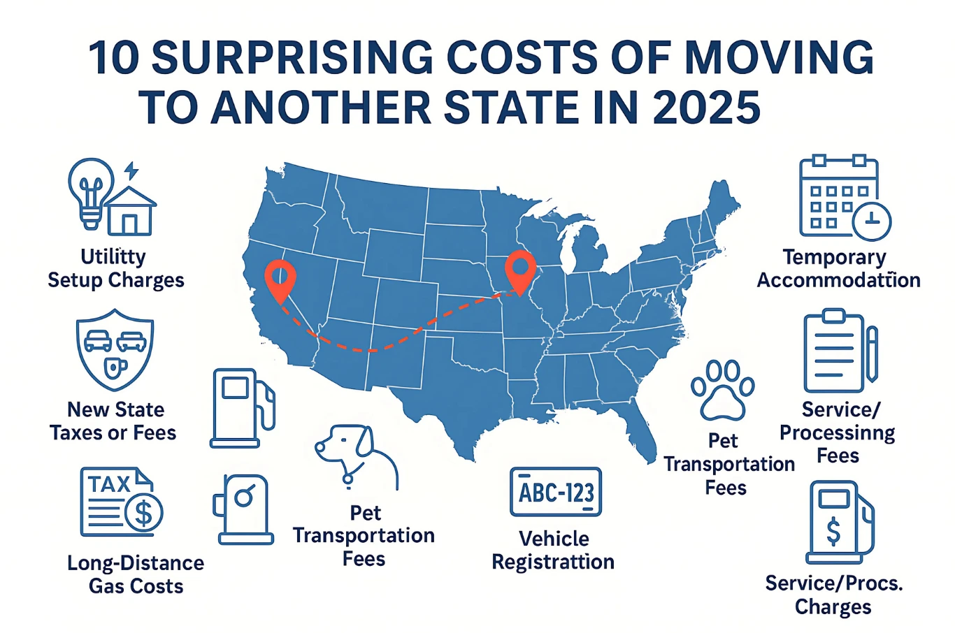 10 Surprising Hidden Costs of Moving Out of State in 2025
