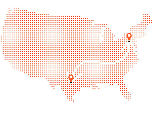 Pittsburgh to Houston Auto Transport