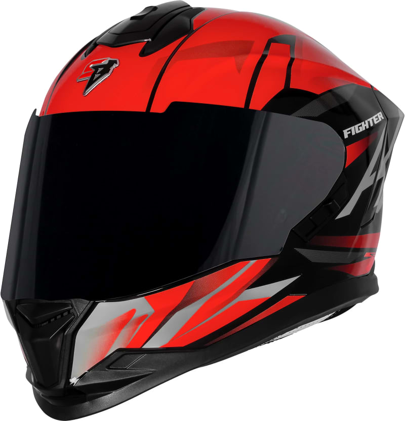 STEELBIRD - FIGHTER - RED/BLACK