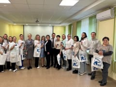 Вручение партийных билетов в Новочебоксарах