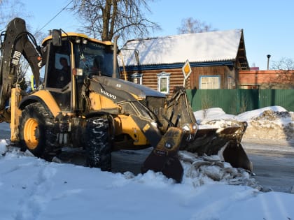Информация о количестве техники, задействованной при уборке снега на территории Ядринского муниципального округа 19 января