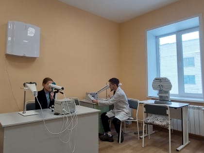 Дети Козловского муниципального округа проходят аппаратное лечение глаз, не выезжая из района