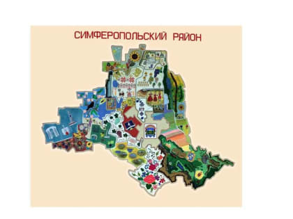 Участник фестиваля «Вышитая Россия» в Чувашии - Симферопольский район Республики Крым