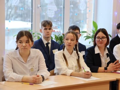 Беседа о Рождестве Христовом со школьниками
