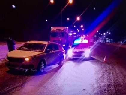 В Чебоксарах легковушка насмерть сбила пешехода