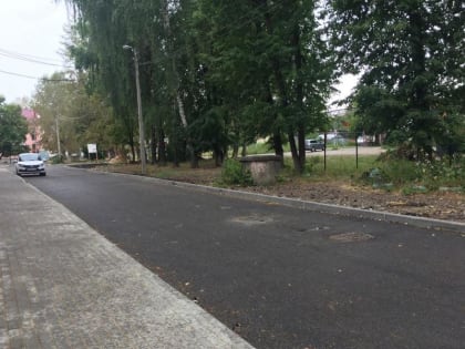В городе Канаш ведется масштабная работа по благоустройству дворовых территорий и общественных пространств
