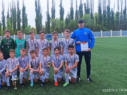 Юношеская футбольная команда «Химик-Август» завоевала серебро престижного турнира в Волгограде