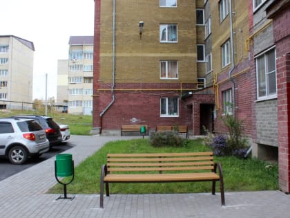 Завершение благоустройства дворовой территории в Восточном районе