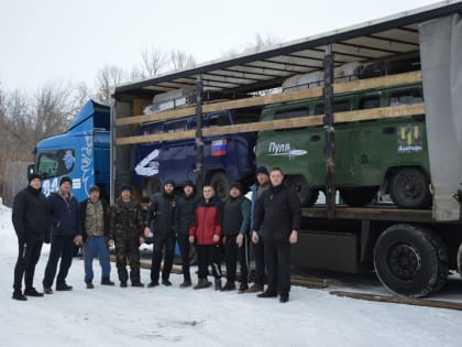 Гуманитарный конвой отправился из Алатыря в зону СВО