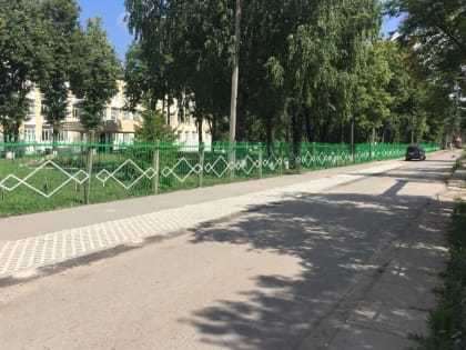 В Канаше обустроили экопарковки возле школ