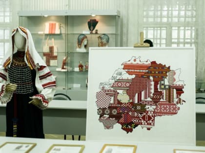 Участник фестиваля «Вышитая Россия» в Чувашии - Рязанская область